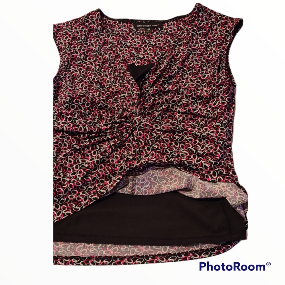 Briggs New York Woman's Sleeveless top size M - Picture 7 of 8